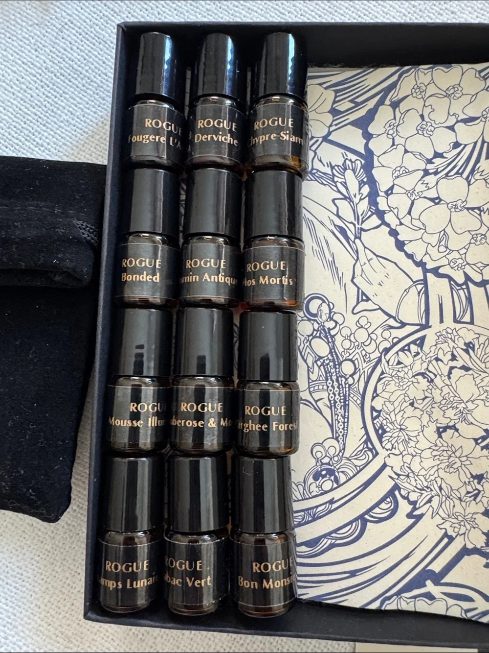 NWT Rogue Perfumery discovery set. 1.5ml rollerball samples $8 each or bundle